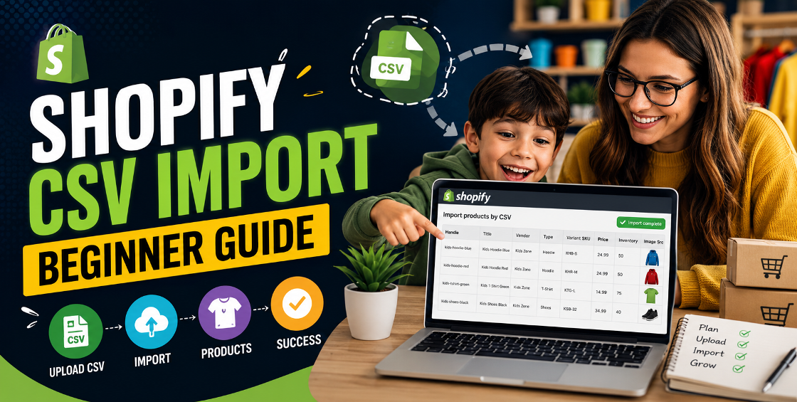 Shopify CSV Import Guide (Beginner Friendly)