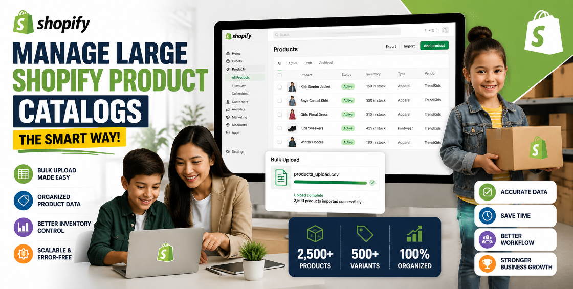 Manage Large Shopify Product Catalogs