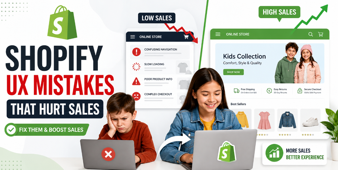 Shopify UX Mistakes That Hurt Sales