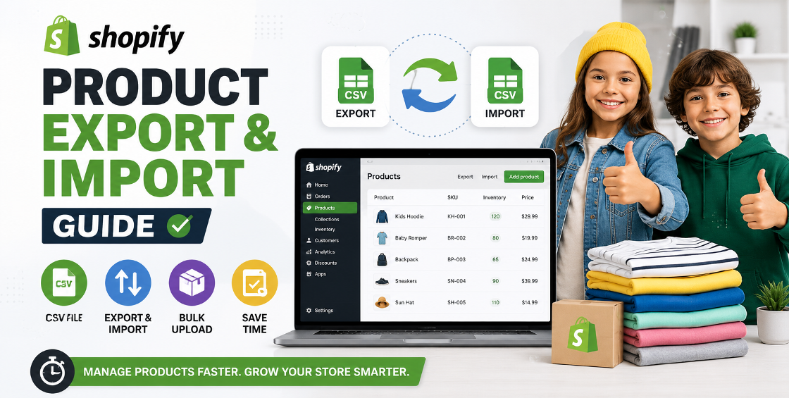 Shopify Product Export & Import Guide